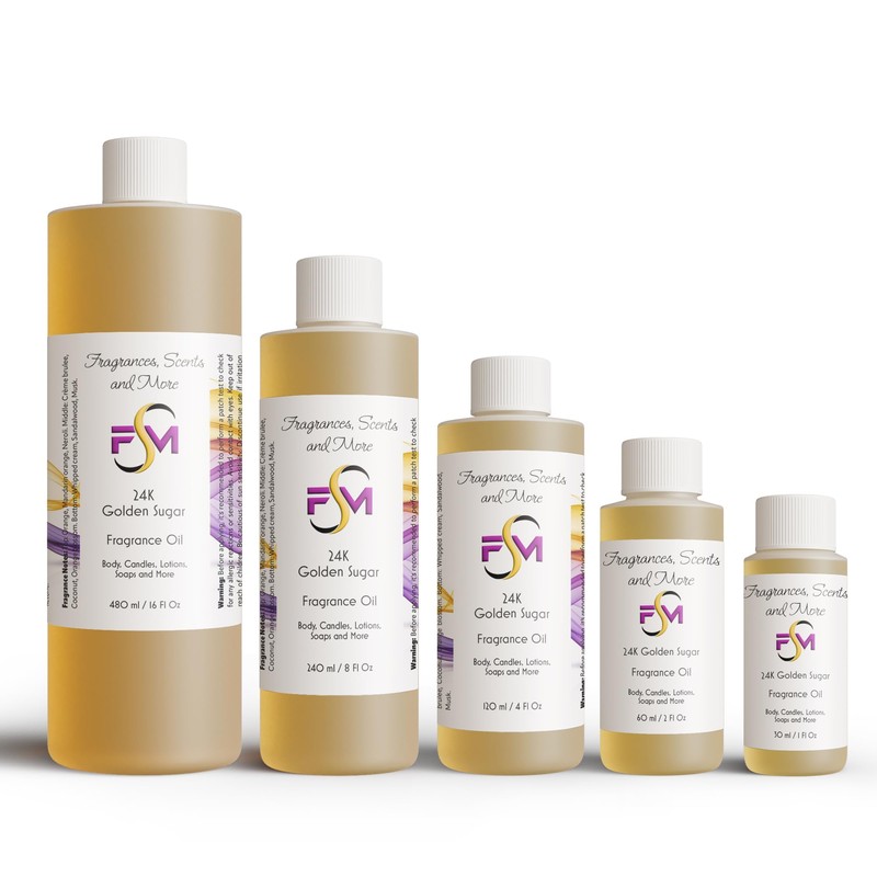 Fragrances, Scents and More 24K Golden Sugar Fragrance Oil -