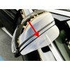 lionautoparts 2x Smoke Rear View Side Mirror Flexible Visor Shade