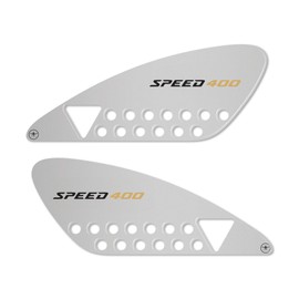 labelbike - 3D Stickers Decorations and Motorcycle Tank Side Protections Compatible with Triumph Speed 400