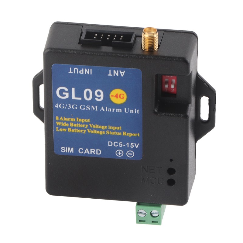 4G/3G/GSM Alarm Security System Alert Module 8‑Channel Input Low Consumption