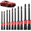 10 Brochas para Detallado Automotriz, Cepillos Suaves Microfibra
