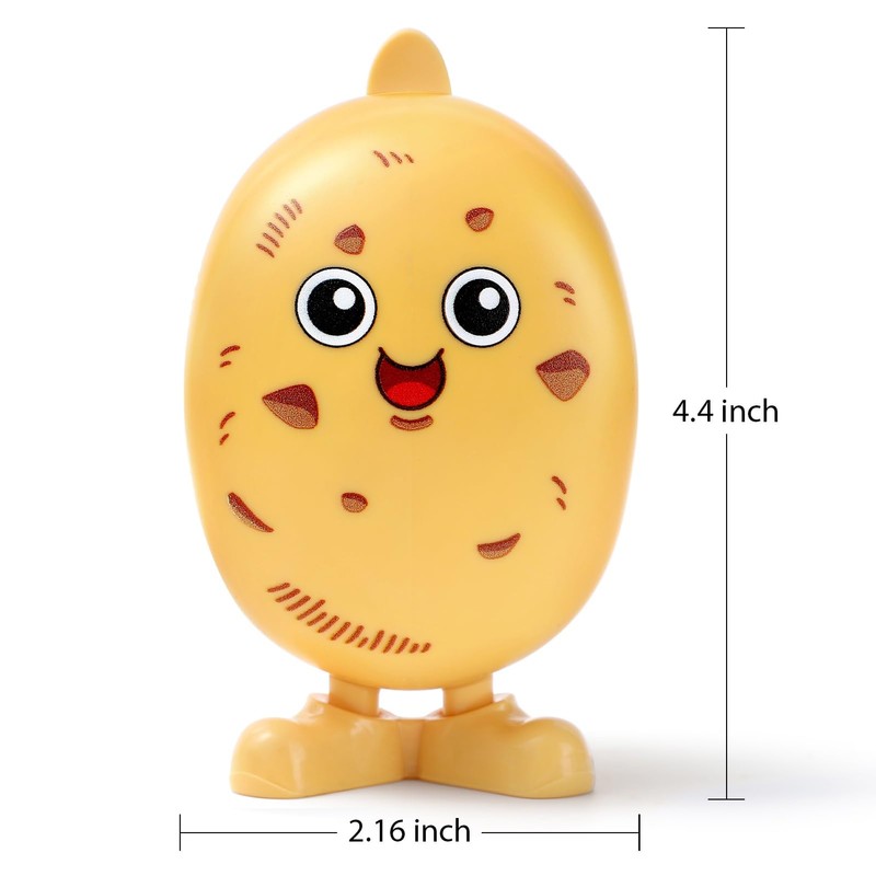 Lumkew Vegetable Brush Scrubber for Potato Mushroom (1, Potato)