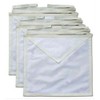 MASONIC REGALIA COTTON DUCK CLOTH CANDIDATE APPRENTICE APRONS - PACK