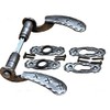UHRIG Door Handle Made of Wrought Iron Galvanised Door Handle