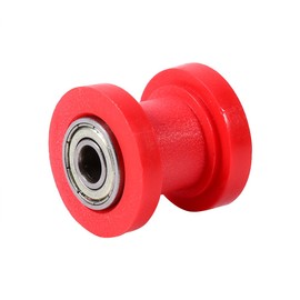 Rodillo de cadena de tensor, guía deslizante de alta calidad, tensor de polea de 10 mm, compatible con mini bicicletas y ATVs, durable y resistente, para motocicletas Dirt Bike, mini bicicletas y ATVs