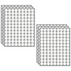 Self Adhesive Dots,0.39 Inch/10 mm Strong Round Adhesive Dots,648 Pcs(324