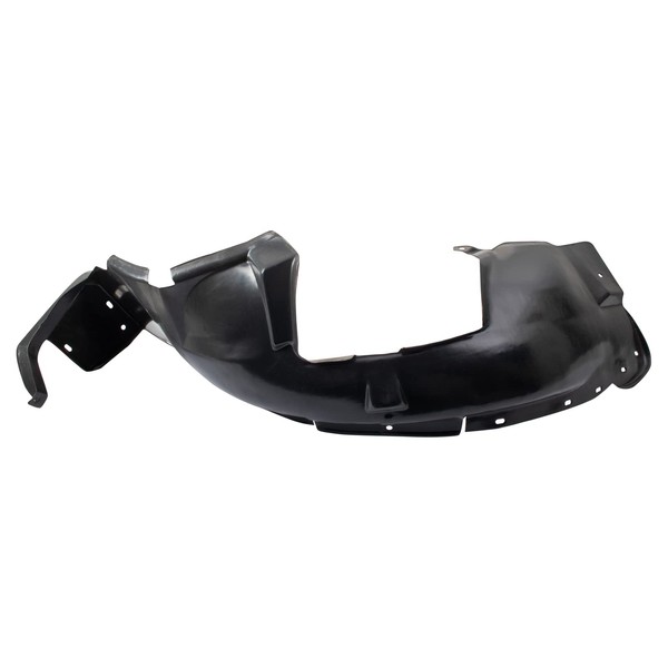 TRQ TRQ Front Left Inner Fender Liner Black Drivers Side
