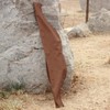 Laroal Archery Longbow Case Brown Leather Traditional Bow Bag For