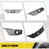 KUAFU Front Grill Compatible with 2006 2007 2008 Lexus IS250