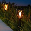 Solar Yard Solar Landscape Lights 4 Pack, Multifunctional Torch Lights