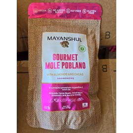 Mayanshul Rich & Flavorful Gourmet Mole Poblano Sauce No Sugar, Gluten-Free & Fat-Free