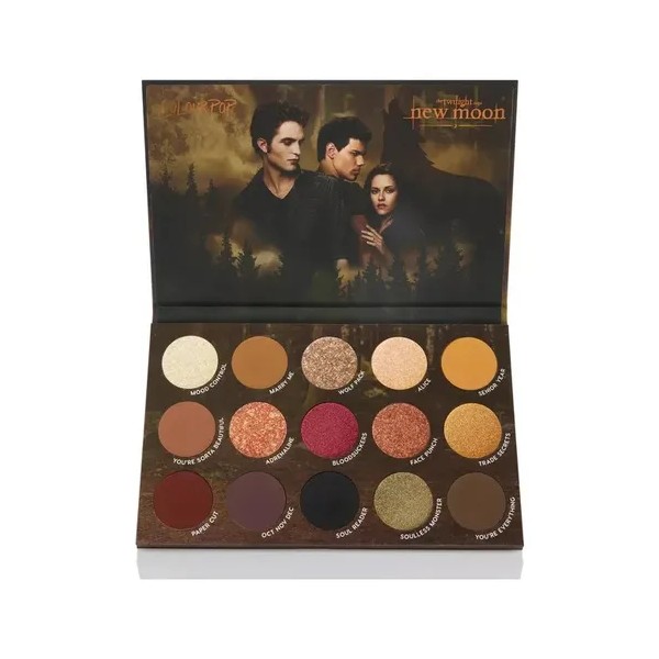 Colourpop x Twilight – Paleta de Sombras New Moon 15