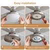 LED Ceiling Fan Light Retrofit Kit, 4 Inch, Ceiling Light