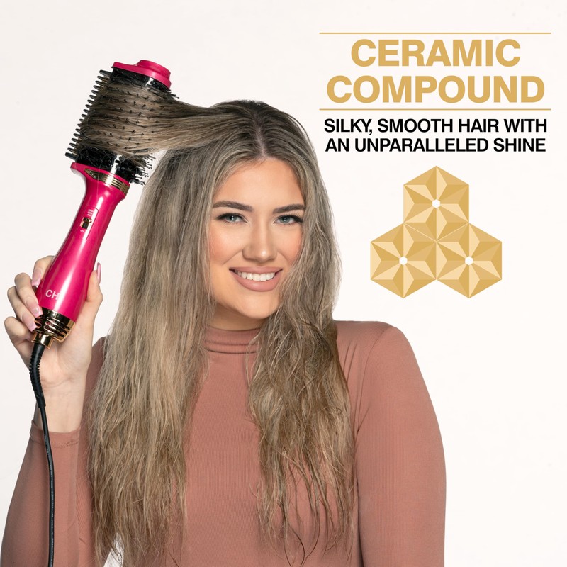 CHI Volume Styler, Blowout Brush for Amplified Volume, Heated Comb