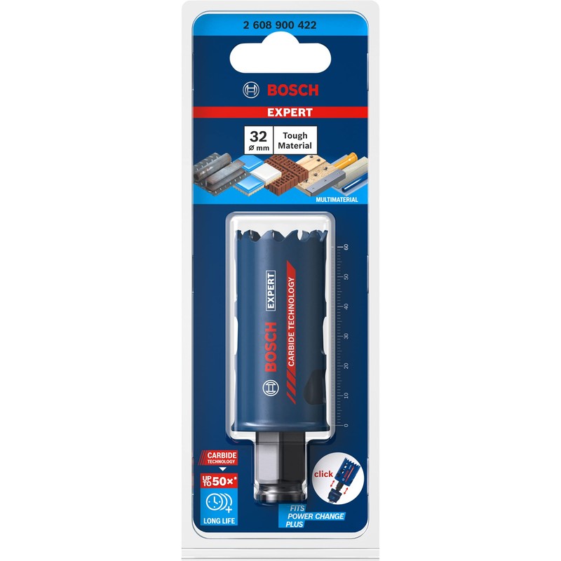 Bosch Professional 1x Expert Tough Material Hole Saw (for Wood