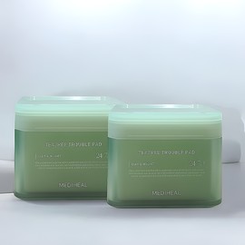 Mediheal 메디힐 티트리 트러블 패드 200매 낱장 사용 Mediheal Tea Tree Trouble Patch 200 Sheets Individually Wrapped