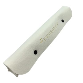 ENGIEGEE Felt Gift Case Bag for Soprano Descant Recorder Instrument or Kids Music Flute, Cream White