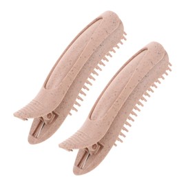 Minkissy 2pcs Hair Volumizing Clips for Non-slip Design for Fluffy Styles Lightweight and Easy to Use for Hair Types for Salon and Home Use