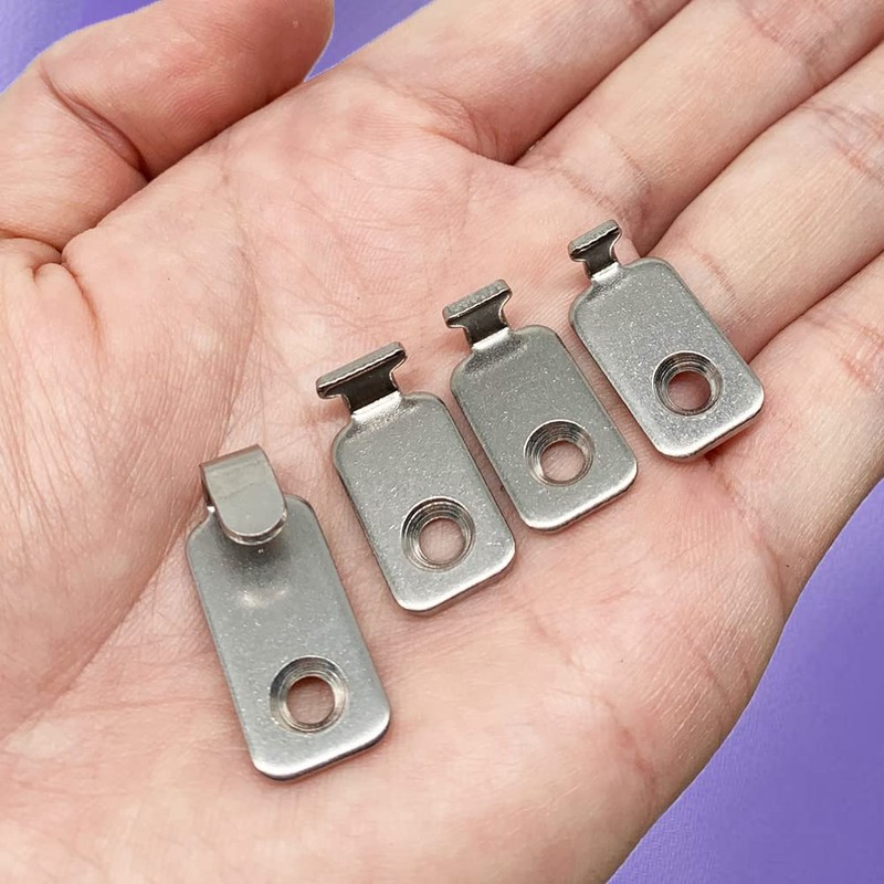 Adiyer 20pcs Heavy Duty Hanger 304 Stainless Steel Wall Mounted