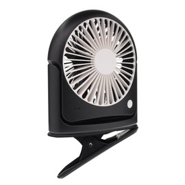 Treva 5 Inch Rechargeable Powered Clip Fan 3 Speed Slim and Portable Indoor and Outdoor Cooling Multi-Directional