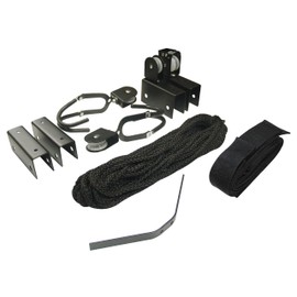 Extreme Max 3004.0204 Kayak/Canoe/Bike/Ladder Hoist & Lift for Storage in Shop or Garage - 120 lb. Capacity,Black