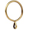 Curtain Rings with Eyelet - 2.3" Metal Ring for Curtain