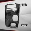 CROSSDESIGN Double Din Radio Center Dash Bezel Kit Carbon Fiber