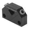 Woodworking Inclined Hole Fixture Black Aluminum Alloy 45 Degree Angle