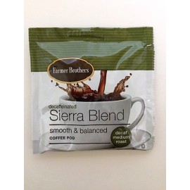 Farmer Brothers 100 Pods Senseo compatible Farmer Brother Sierra Blend Decaf Med Rst Coffee Pods