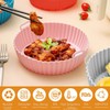ZENSUKYE Air Fryer Silicona 9Pcs Kit, Silicona para Freidora de