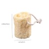 Esponja de Lufa Natural, 4 unidades Estropajo para Cuerpo, Esponja