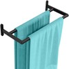 Double Towel Bars for Bathroom, Taaji 16 Inch Bath Towel