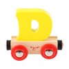 Bigjigs Rail Rail Name Letter D (Yellow)