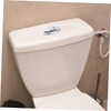 Vaguelly Oval Toilet Flush Button Black Dual Flush Button Replacement
