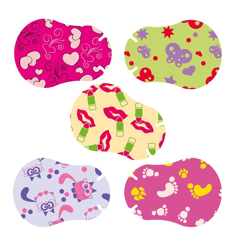 MASTER AID Ortopad Soft Girls Junior - Cerotti Colorati Oculari
