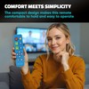 EZclicker Plus Big Button Universal TV Remote Simple Easy to