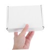 Operitacx 6pcs White Cardboard Shipping Boxes for Mailing and Packing