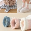 VoJoPi Fuzzy Socks for Women, 5 Pairs Soft and Warm