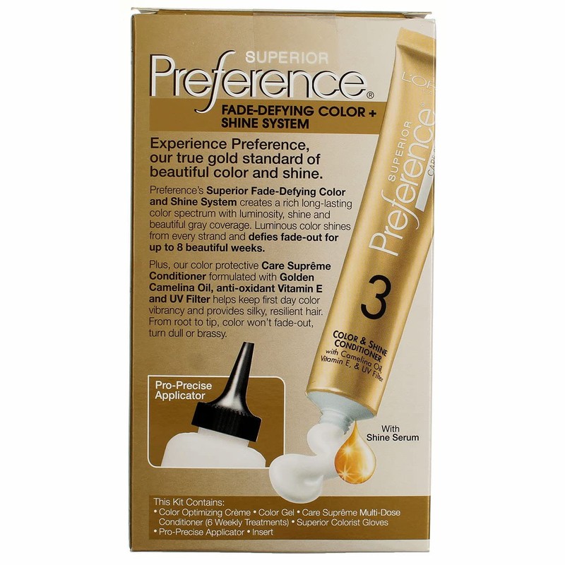 L'Oreal Superior Preference - 7A Dark Ash Blonde (Cooler) 1