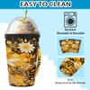 Reusable Iced Coffee Sleeve with Handle Neoprene Insulated Sleeves for