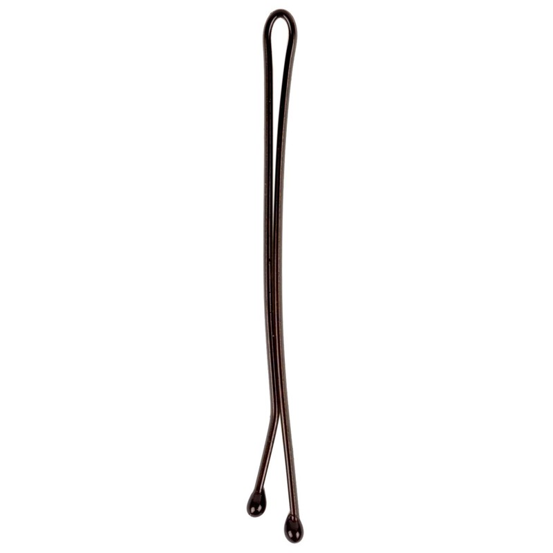 Hero Hairpin Curl Pin with Beaded Brown 25g Set of