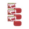 Jabón Barra Murano Natural Frambuesa Y Chía 3 Pack De