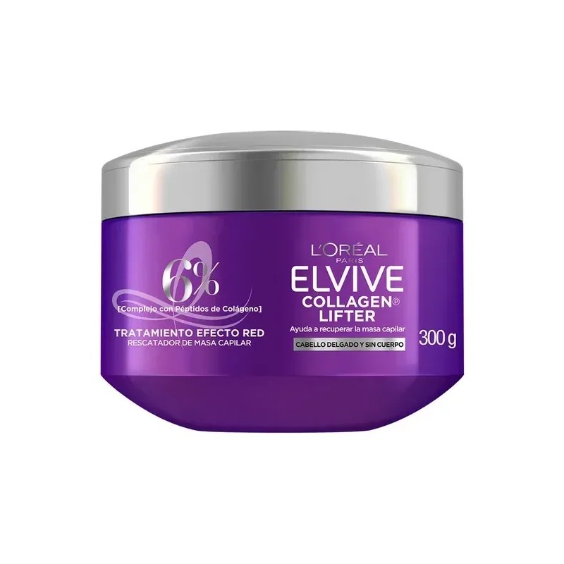 Elvive Collagen Lifter Tratamiento Cabello Delgado 300g