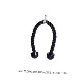 Mipcase 1 Set Heavy Duty Fitness Rope Muscle Training Tool for Gym Workouts Optimized Strength Endurance Lightweight for Home Gyms Cable Crossover and More