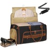 RAINSMORE Portatrajes de Viaje para Mujer 2 en 1 Maleta