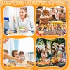 Mini Ketchup Bottle, 4 Pcs Mini Condiment Squeeze Bottles, Portable
