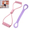 2 Pack Figure 8 Resistance Band - Easy to Use,