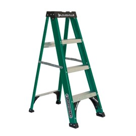 Louisville Ladder FS4004 4-Foot Step Ladder, 4 feet, Green