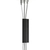 Electriduct Large J Channel Cable Raceway Self Adhesive Desk Cord