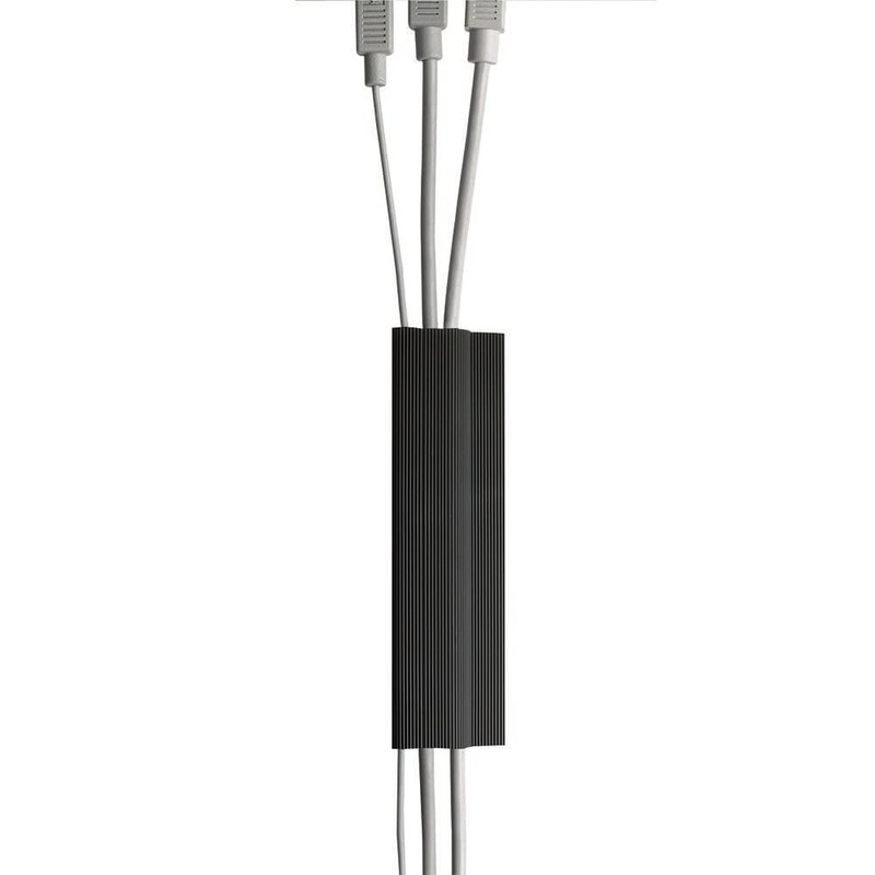 Electriduct Large J Channel Cable Raceway Self Adhesive Desk Cord